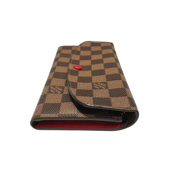 Louis Vuitton Louis Vuitton Louis Vuitton Portefeuille Emilie Damier Wallet Textile Long Wallet N63544 DUTY FREE for USA Size ONE SIZE - 7 Thumbnail