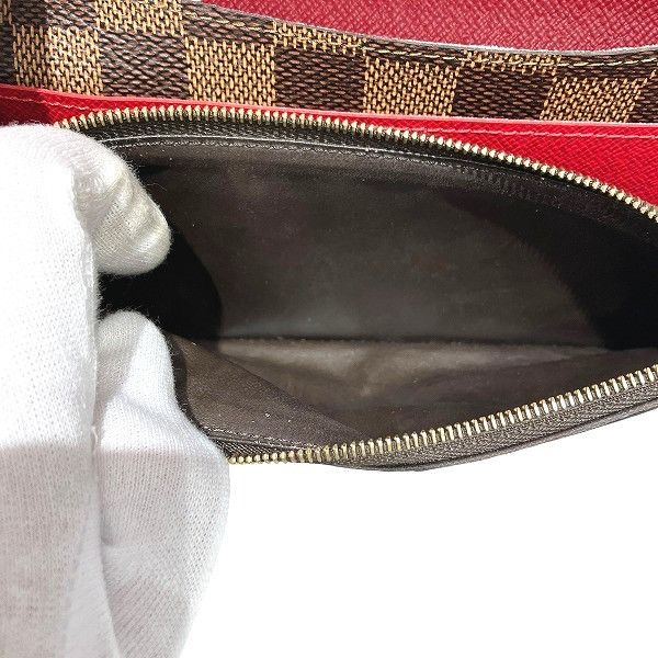 Louis Vuitton Louis Vuitton Louis Vuitton Portefeuille Emilie Damier Wallet Textile Long Wallet N63544 DUTY FREE for USA Size ONE SIZE - 6 Thumbnail