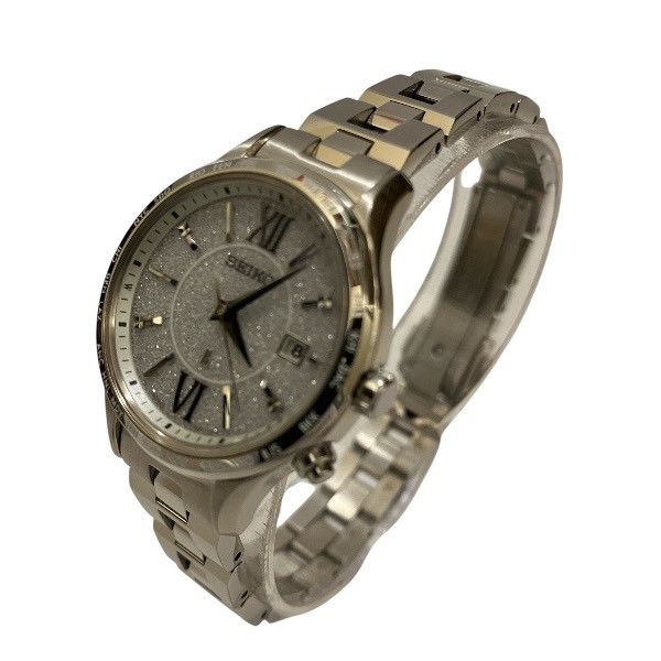 Seiko Seiko Seiko Lukia Stainless Steel Wristwatch Metal Automatic 1B35-0AB0 DUTY FREE for USA Size ONE SIZE - 2 Thumbnail