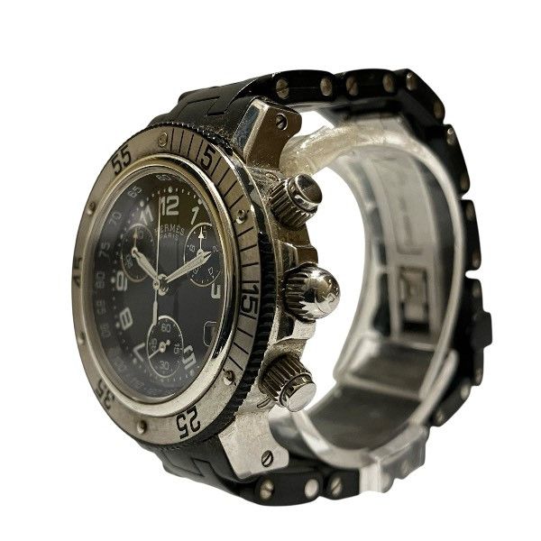 Hermes Hermes Hermes ClipperDiver Stainless Steel Quartz Watch Metal Quartz DUTY FREE for USA Size ONE SIZE - 2 Thumbnail