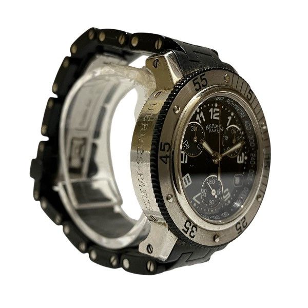 Hermes Hermes Hermes ClipperDiver Stainless Steel Quartz Watch Metal Quartz DUTY FREE for USA Size ONE SIZE - 3 Thumbnail