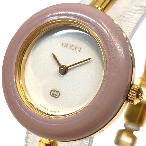 Gucci Gucci Gucci Change Bezel Quartz Metal Quartz 11/12 DUTY FREE for USA Size ONE SIZE - 4 Thumbnail