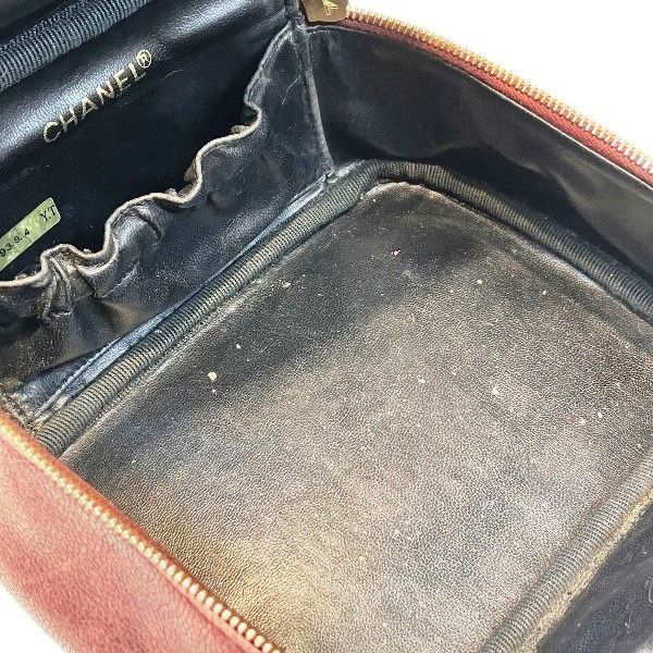 Chanel Chanel Chanel Caviar Skin Vanity Bag Leather Vanity Bag DUTY FREE for USA Size ONE SIZE - 7 Thumbnail