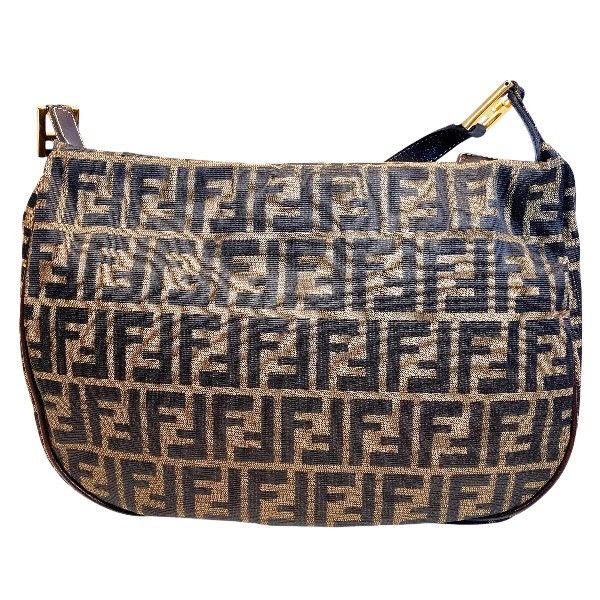 Fendi Fendi Fendi Zucca Canvas Leather Shoulder Bag Leather Shoulder Bag DUTY FREE for USA Size ONE SIZE - 2 Thumbnail