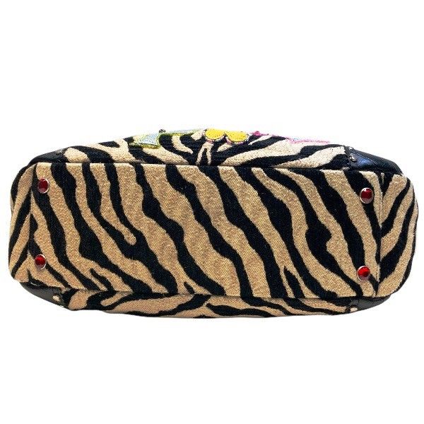 Other Other Think Bee Canvas Leather Shoulder Bag Textile Shoulder Bag DUTY FREE for USA Size ONE SIZE - 3 Thumbnail