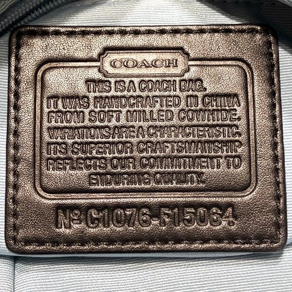Coach Coach Coach Leather Shoulder Bag Leather Shoulder Bag F15064 DUTY FREE for USA Size ONE SIZE - 4 Thumbnail