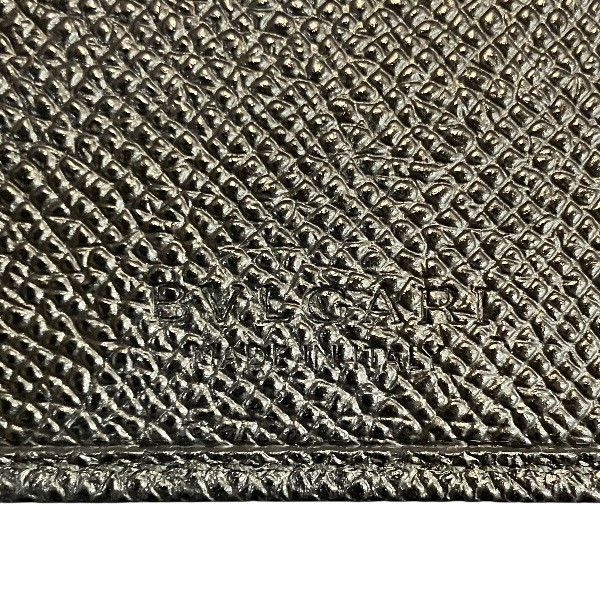 Bvlgari Bvlgari Bvlgari Bvlgari Man Leather Wallet Leather Short Wallet 30396 DUTY FREE for USA Size ONE SIZE - 4 Thumbnail