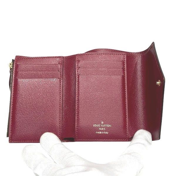 Louis Vuitton Louis Vuitton Louis Vuitton Portefeuille Victorine Monogram Wallet Textile Short Wallet M41938 DUTY FREE for USA Size ONE SIZE - 3 Thumbnail
