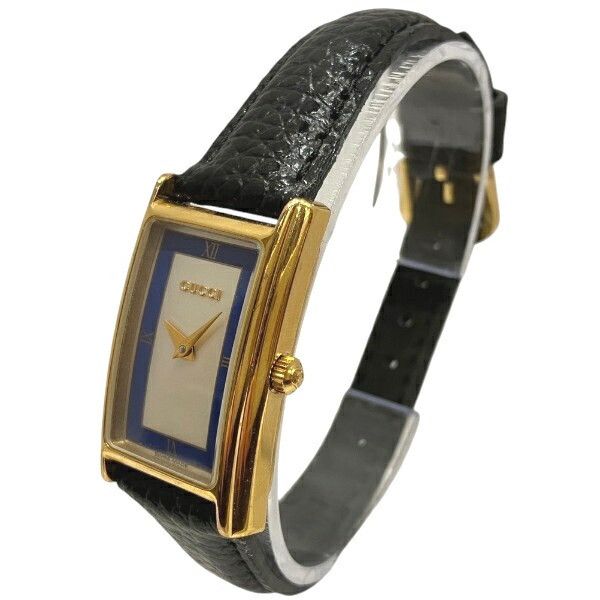 Gucci Gucci Gucci Rectangular Quartz Metal Quartz 2600L DUTY FREE for USA Size ONE SIZE - 2 Thumbnail