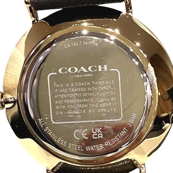 Coach Coach Coach Stainless Steel Quartz Watch Metal Quartz CA.120.7.34.1709 DUTY FREE for USA Size ONE SIZE - 5 Thumbnail