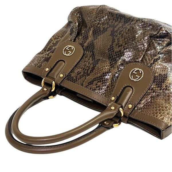 Gucci Gucci Gucci Python Handbag Others Handbag 269953 DUTY FREE for USA Size ONE SIZE - 9 Thumbnail