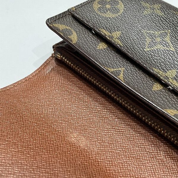 Louis Vuitton Louis Vuitton Louis Vuitton Pochette Porte Monnaie Credit Monogram Long Wallet Textile Long Wallet M61725 DUTY FREE for USA Size ONE SIZE - 5 Thumbnail