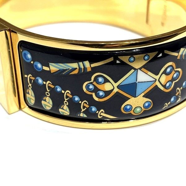 Hermes Hermes Hermes Email GM Bangle Metal Bangle DUTY FREE for USA Size ONE SIZE - 5 Thumbnail