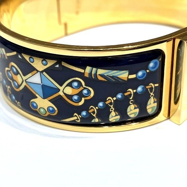 Hermes Hermes Hermes Email GM Bangle Metal Bangle DUTY FREE for USA Size ONE SIZE - 7 Thumbnail