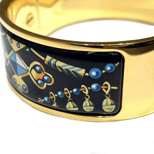 Hermes Hermes Hermes Email GM Bangle Metal Bangle DUTY FREE for USA Size ONE SIZE - 6 Thumbnail