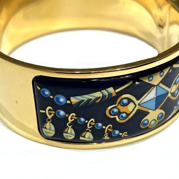 Hermes Hermes Hermes Email GM Bangle Metal Bangle DUTY FREE for USA Size ONE SIZE - 8 Thumbnail