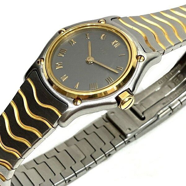 Other Other Ebel Classic Wave Au750 Stainless Steel Watch Precious Metal Quartz 1057901 DUTY FREE for USA Size ONE SIZE - 4 Thumbnail