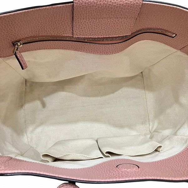 Gucci Gucci Gucci Swing Leather Tote Bag Leather Tote Bag 354408 DUTY FREE for USA Size ONE SIZE - 6 Thumbnail