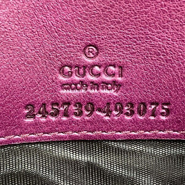 Gucci Gucci Gucci Double G Long Wallet Leather Long Wallet 245739 DUTY FREE for USA Size ONE SIZE - 4 Thumbnail