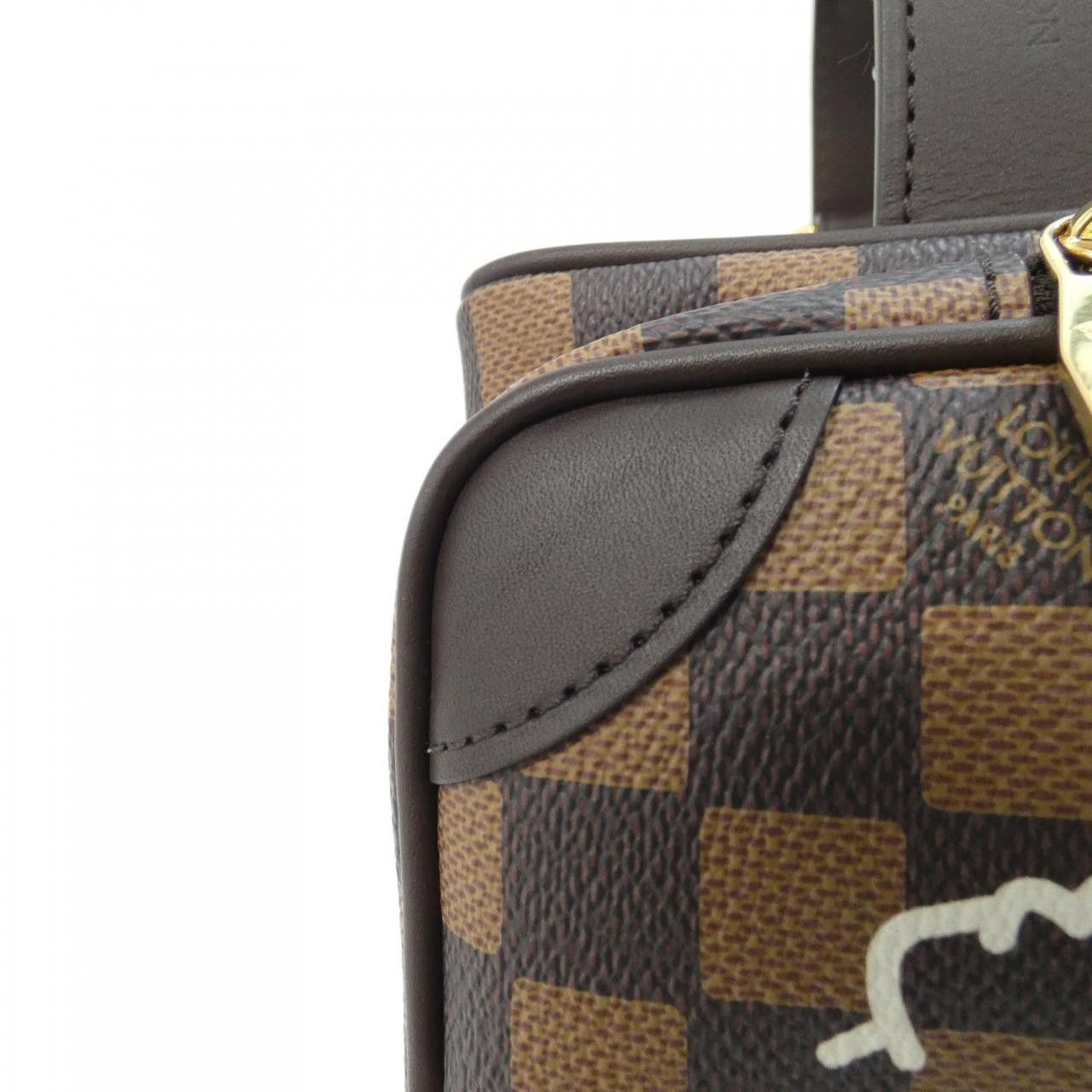 Louis Vuitton Louis Vuitton Louis Vuitton Damier Friendship Dopp Kit Coated Canvas Pouch Textile Vanity Bag N40800 DUTY FREE for USA Size ONE SIZE - 4 Thumbnail