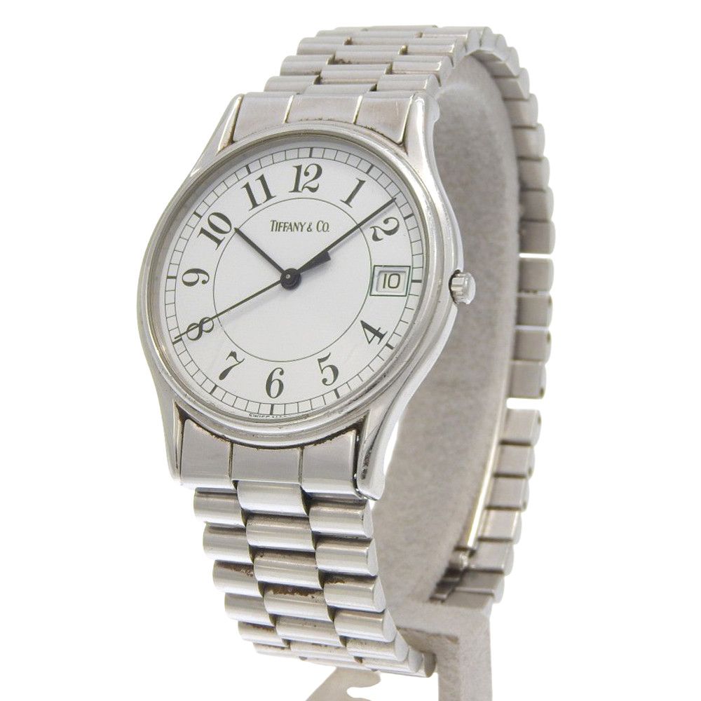 Tiffany & Co. Tiffany & Co. Tiffany & Co. Classic Stainless Steel Watch Metal Quartz DUTY FREE for USA Size ONE SIZE - 2 Thumbnail