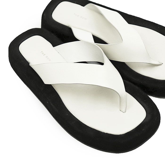 The Row The Row The Row Leather Suede Thong Sandals Leather Shoes DUTY FREE for USA Size ONE SIZE - 12 Thumbnail