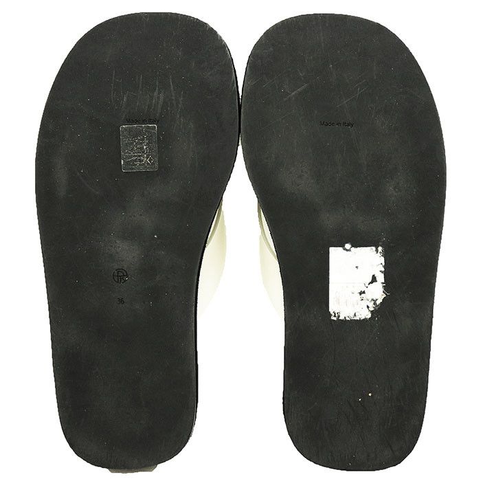 The Row The Row The Row Leather Suede Thong Sandals Leather Shoes DUTY FREE for USA Size ONE SIZE - 9 Thumbnail