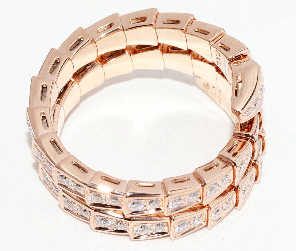 Bvlgari Bvlgari BVLGARI Serpenti Viper Au750 Ring Size 2XL Precious Metal Ring AN858794357257 DUTY FREE for USA Size ONE SIZE - 4 Thumbnail