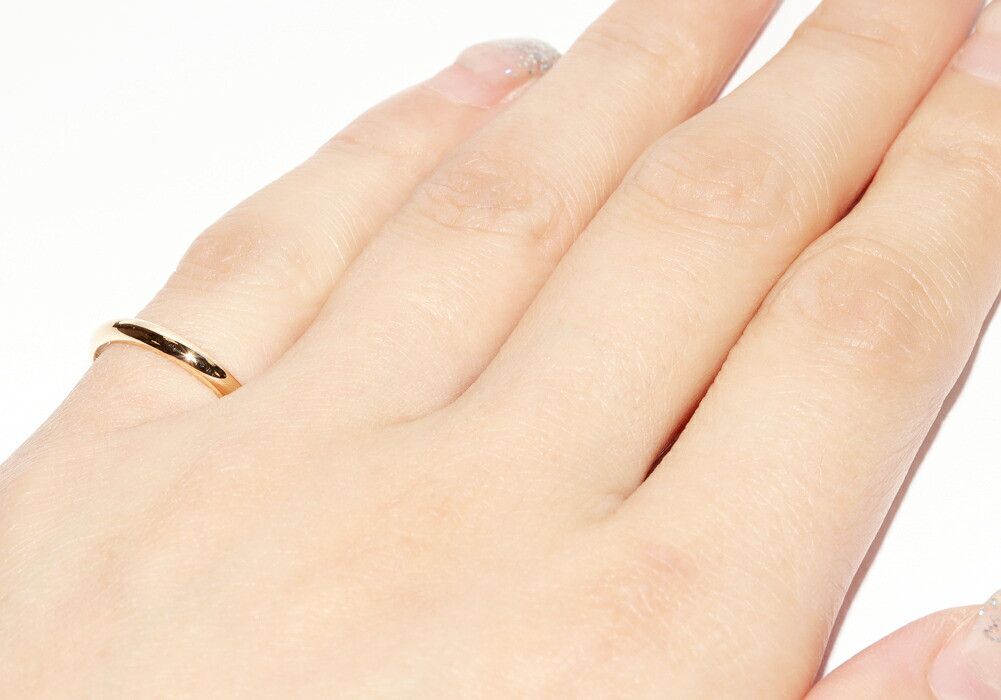Cartier Cartier Cartier 1895 Wedding Ring Au750 Ring Size 47 Precious Metal Ring B40023 DUTY FREE for USA Size ONE SIZE - 6 Thumbnail