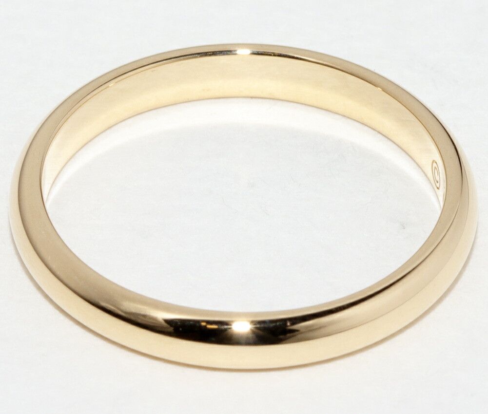 Cartier Cartier Cartier 1895 Wedding Ring Au750 Ring Size 47 Precious Metal Ring B40023 DUTY FREE for USA Size ONE SIZE - 4 Thumbnail