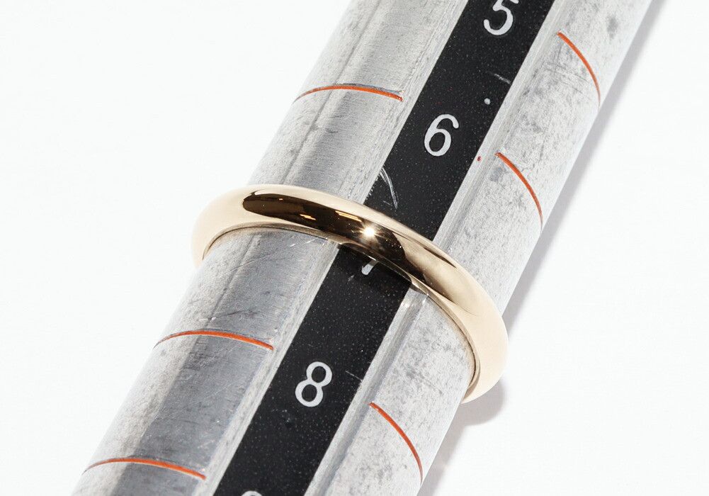 Cartier Cartier Cartier 1895 Wedding Ring Au750 Ring Size 47 Precious Metal Ring B40023 DUTY FREE for USA Size ONE SIZE - 2 Thumbnail