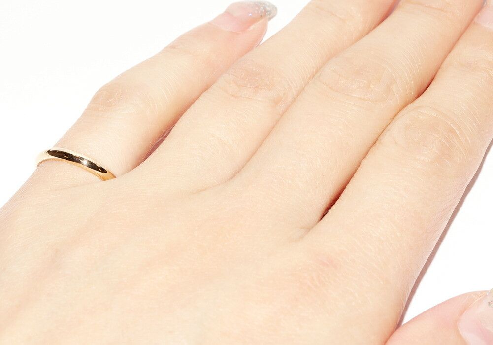Cartier Cartier Cartier 1895 Wedding Ring Au750 Ring Size 47 Precious Metal Ring B40023 DUTY FREE for USA Size ONE SIZE - 6 Thumbnail