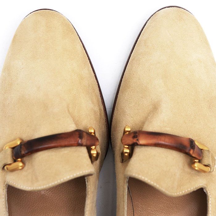 Gucci Gucci Gucci Suede Loafers Leather Shoes DUTY FREE for USA Size ONE SIZE - 16 Thumbnail