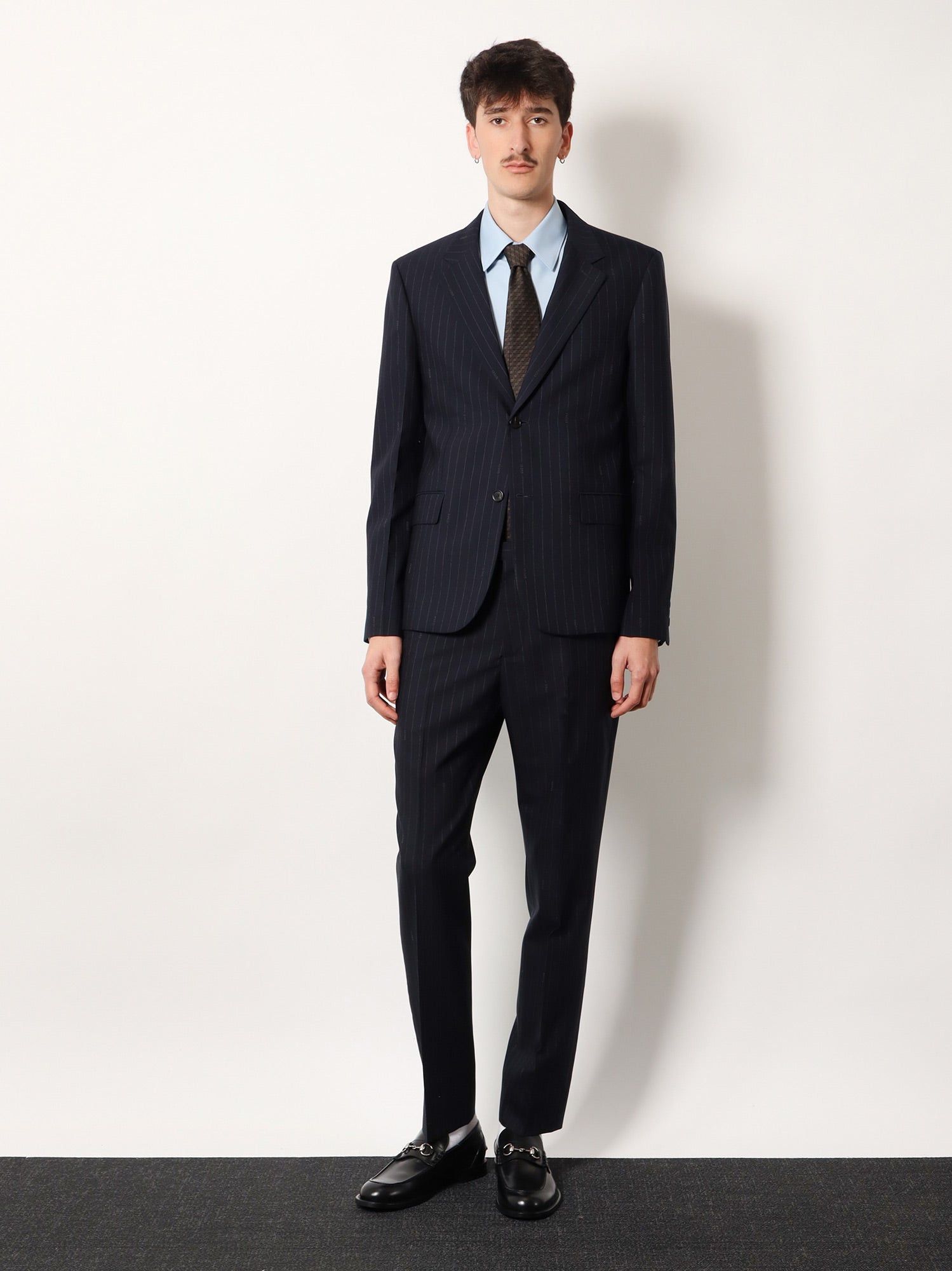 Gucci Gucci Gucci pinstripe wool single-breasted blazer Tag Size IT 50 Men - USA Tariffs Included Size US M / EU 48-50 / 2 - 2 Thumbnail