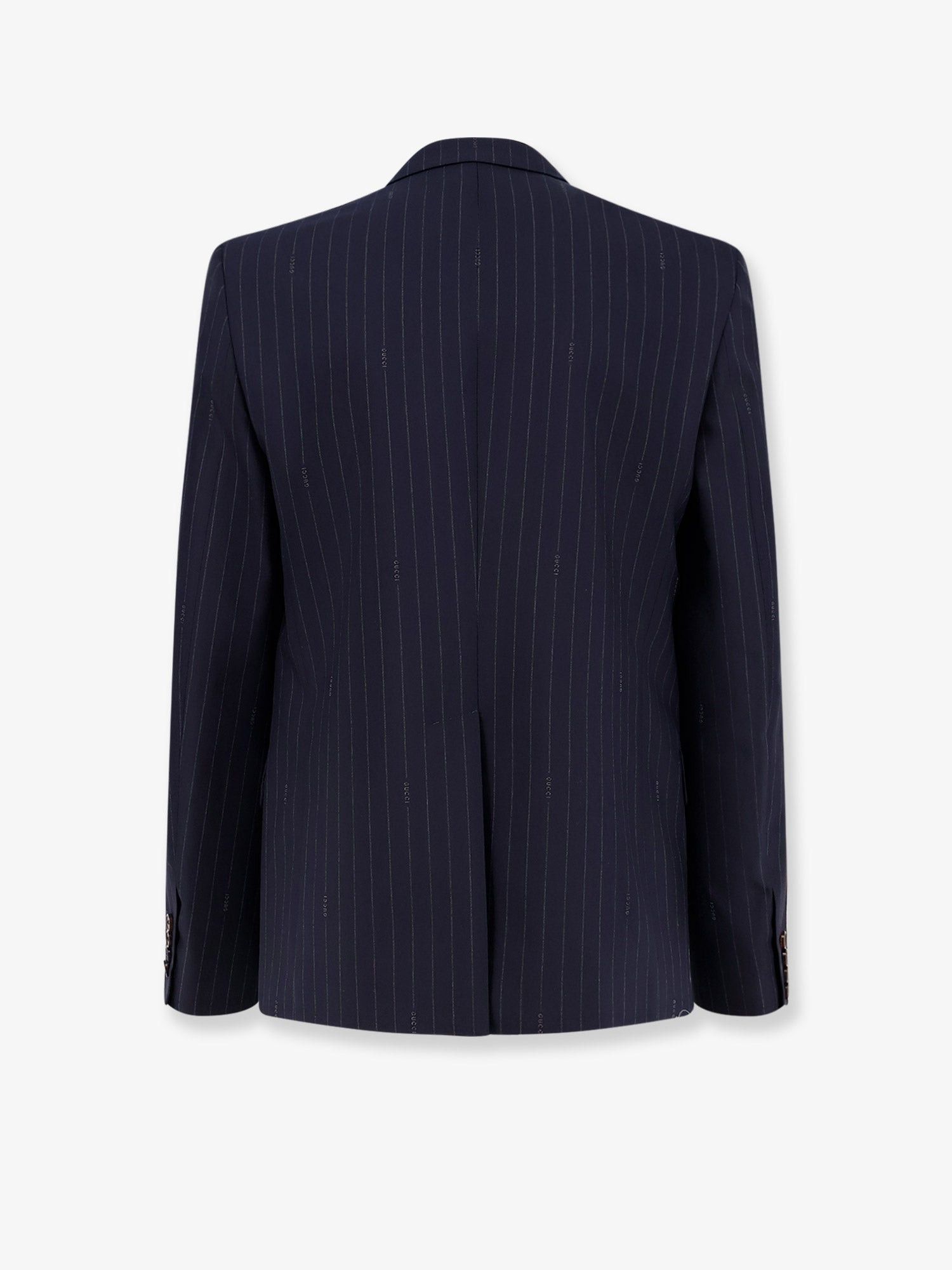 Gucci Gucci Gucci pinstripe wool single-breasted blazer Tag Size IT 50 Men - USA Tariffs Included Size US M / EU 48-50 / 2 - 4 Thumbnail