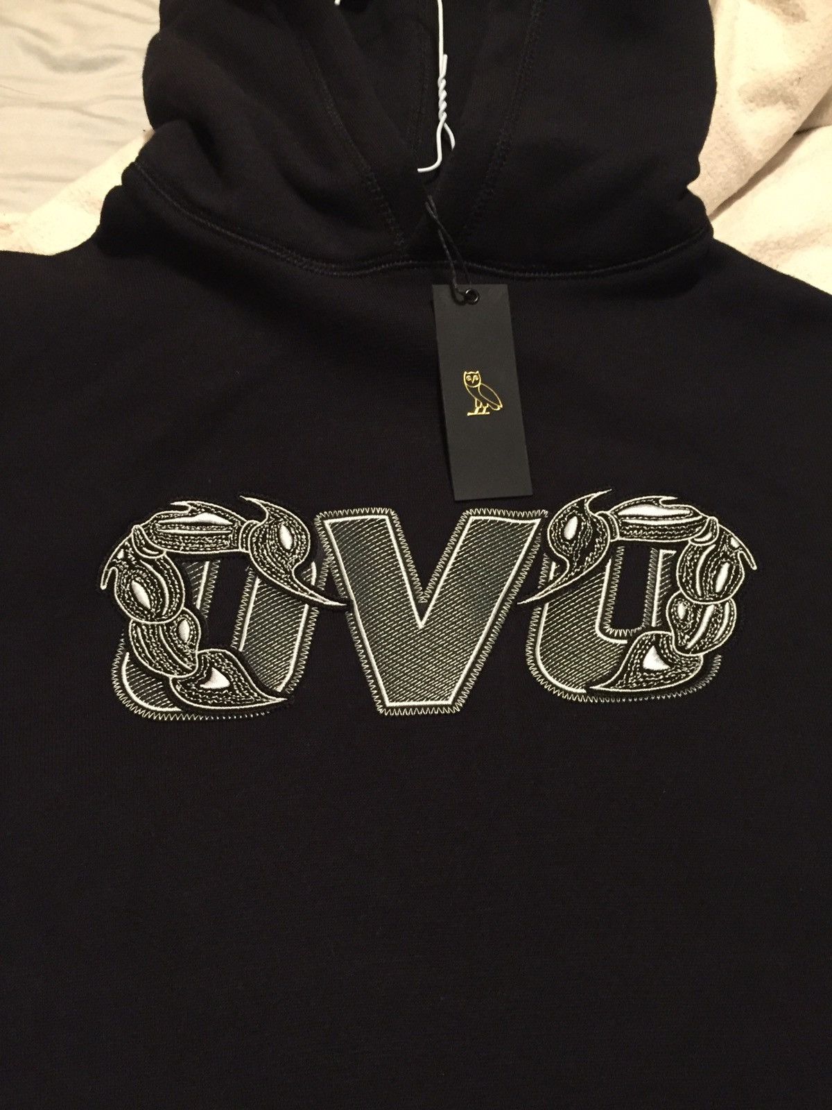 Scorpion embroidered hoodie clearance