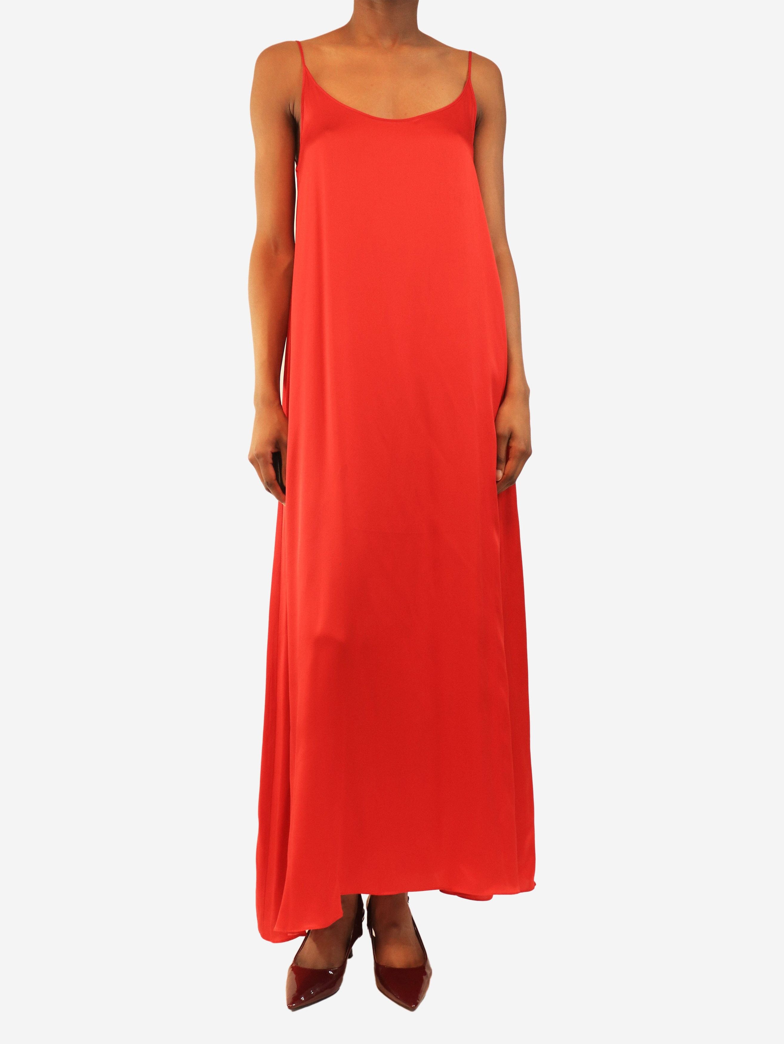 Other Red silk slip dress - UK 6 Size ONE SIZE - 3 Thumbnail