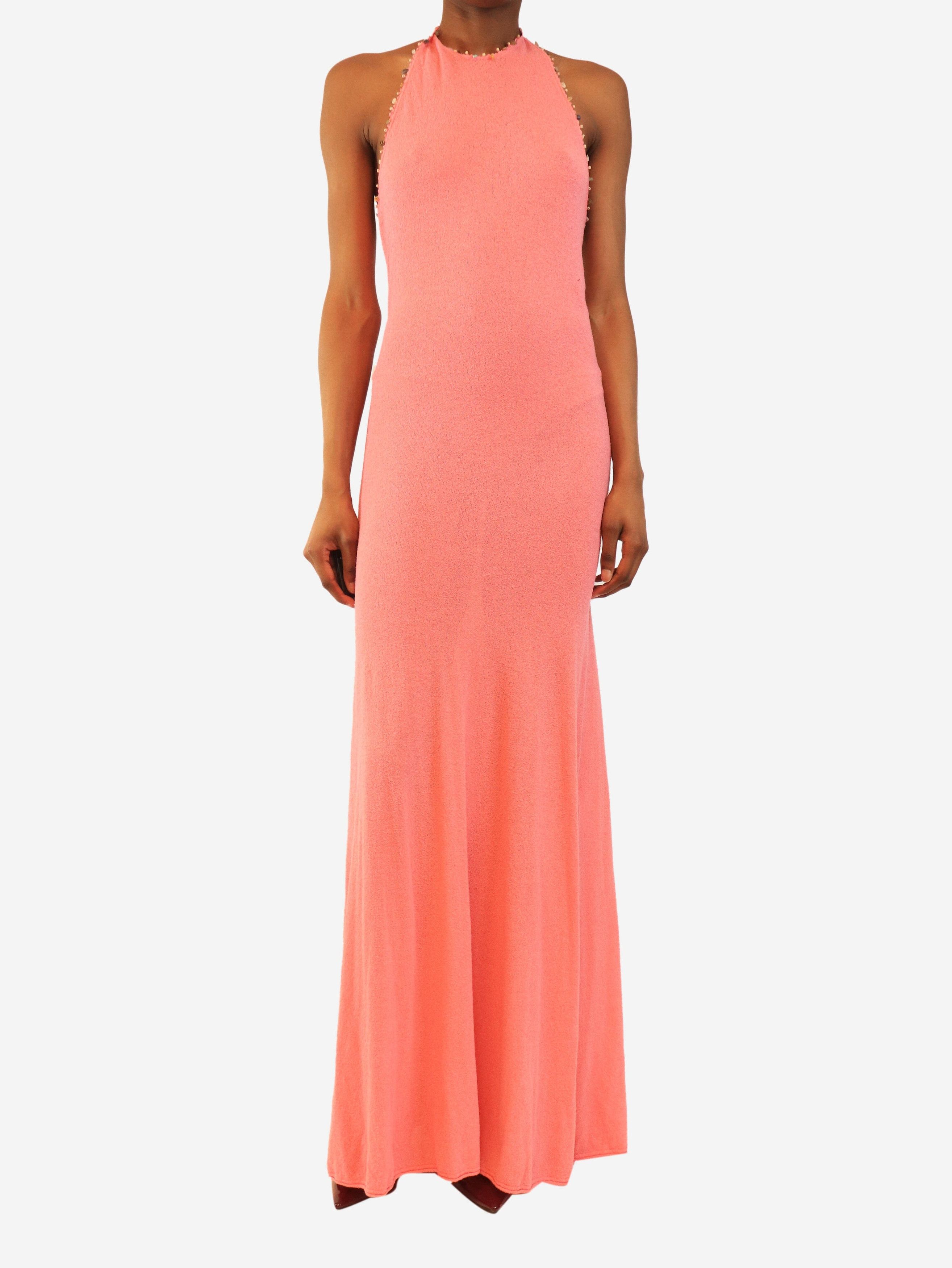 Other Pink beach quartz halter dress - S Size S / US 4 / IT 40 - 3 Thumbnail
