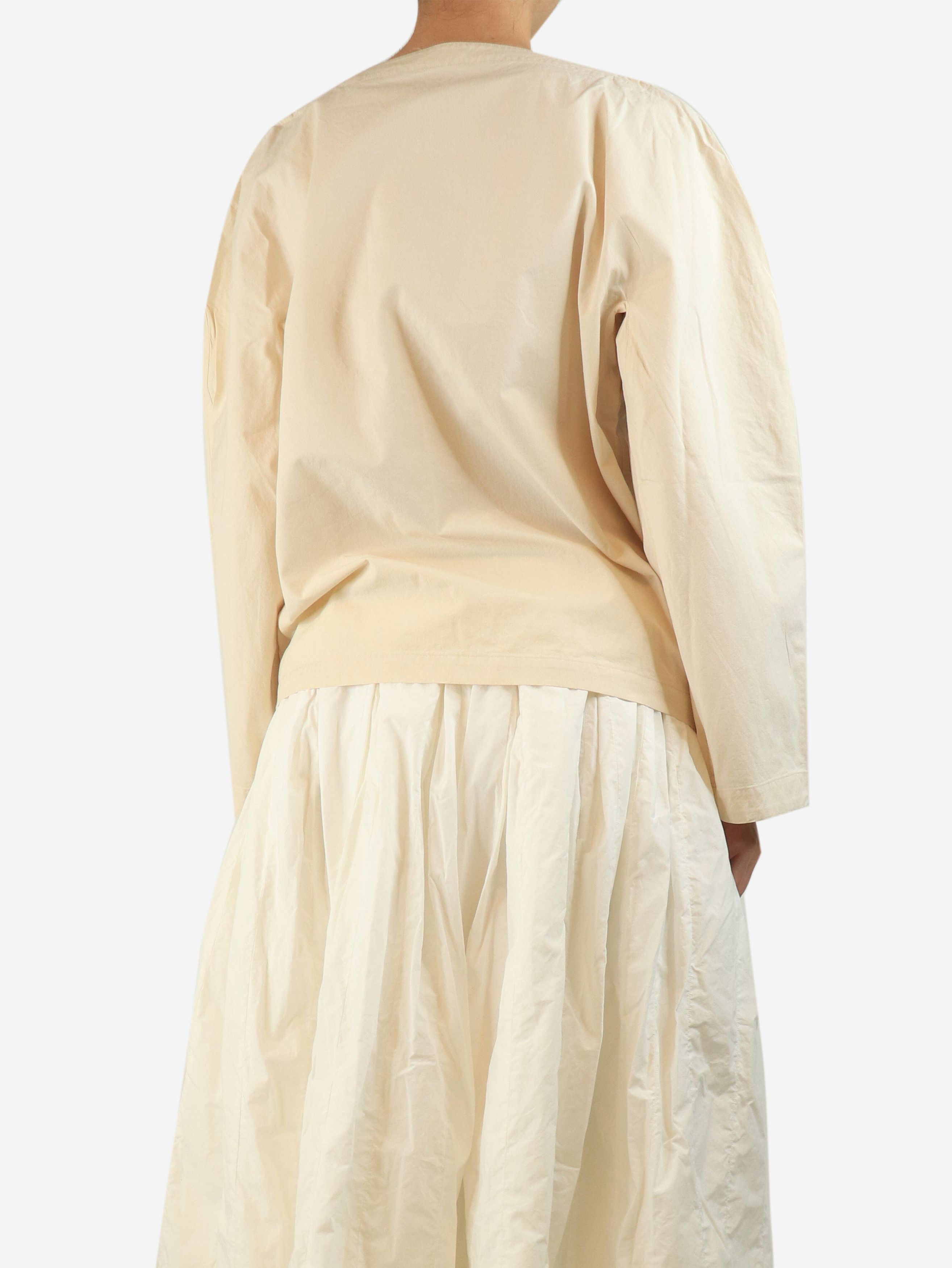 Sonoma Cream cotton top - M Size M / US 6-8 / IT 42-44 - 2 Thumbnail