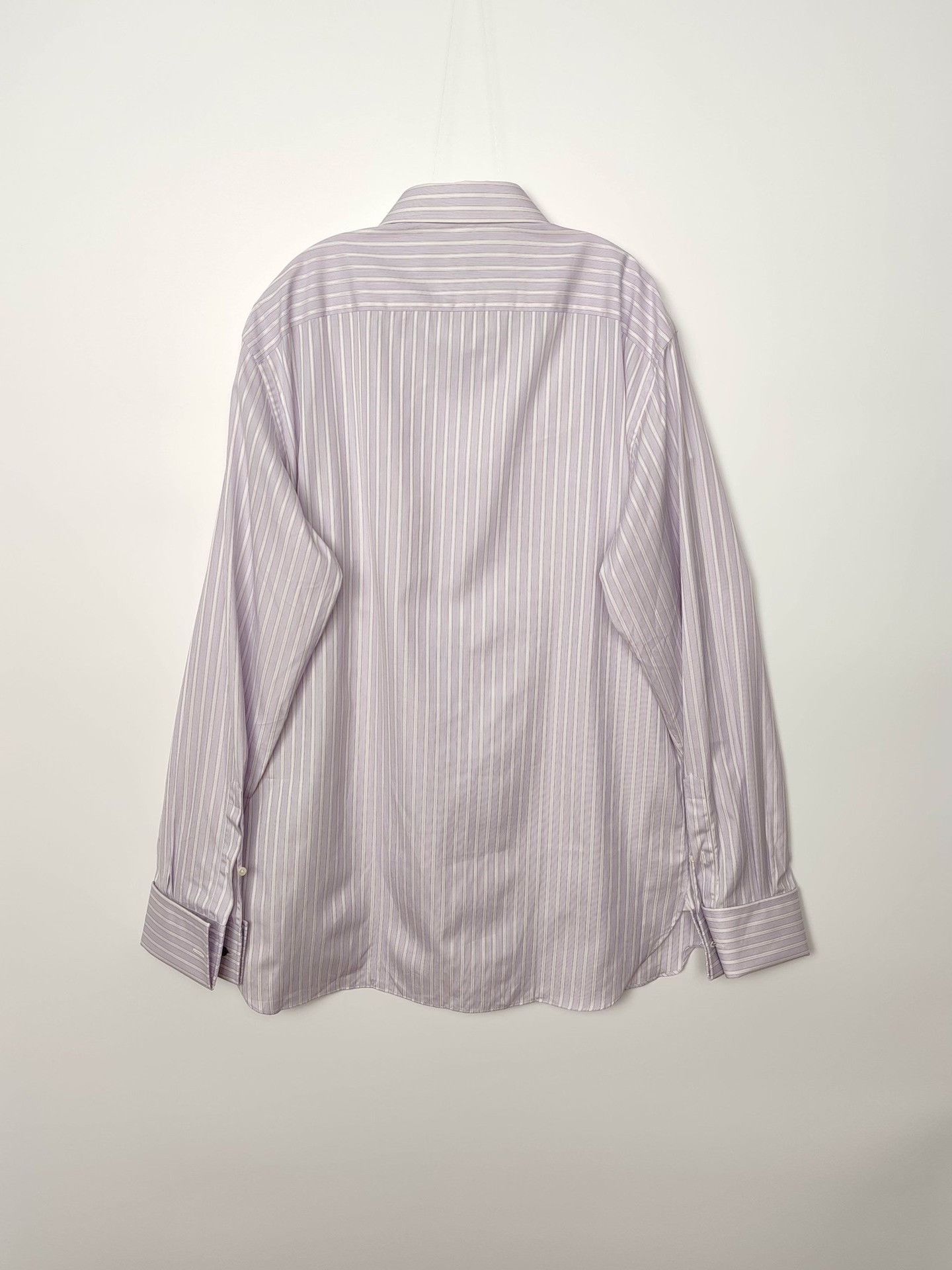 Ermenegildo Zegna Ermenegildo Zegna Striped Button Up Shirt Size M Size US M / EU 48-50 / 2 - 3 Thumbnail
