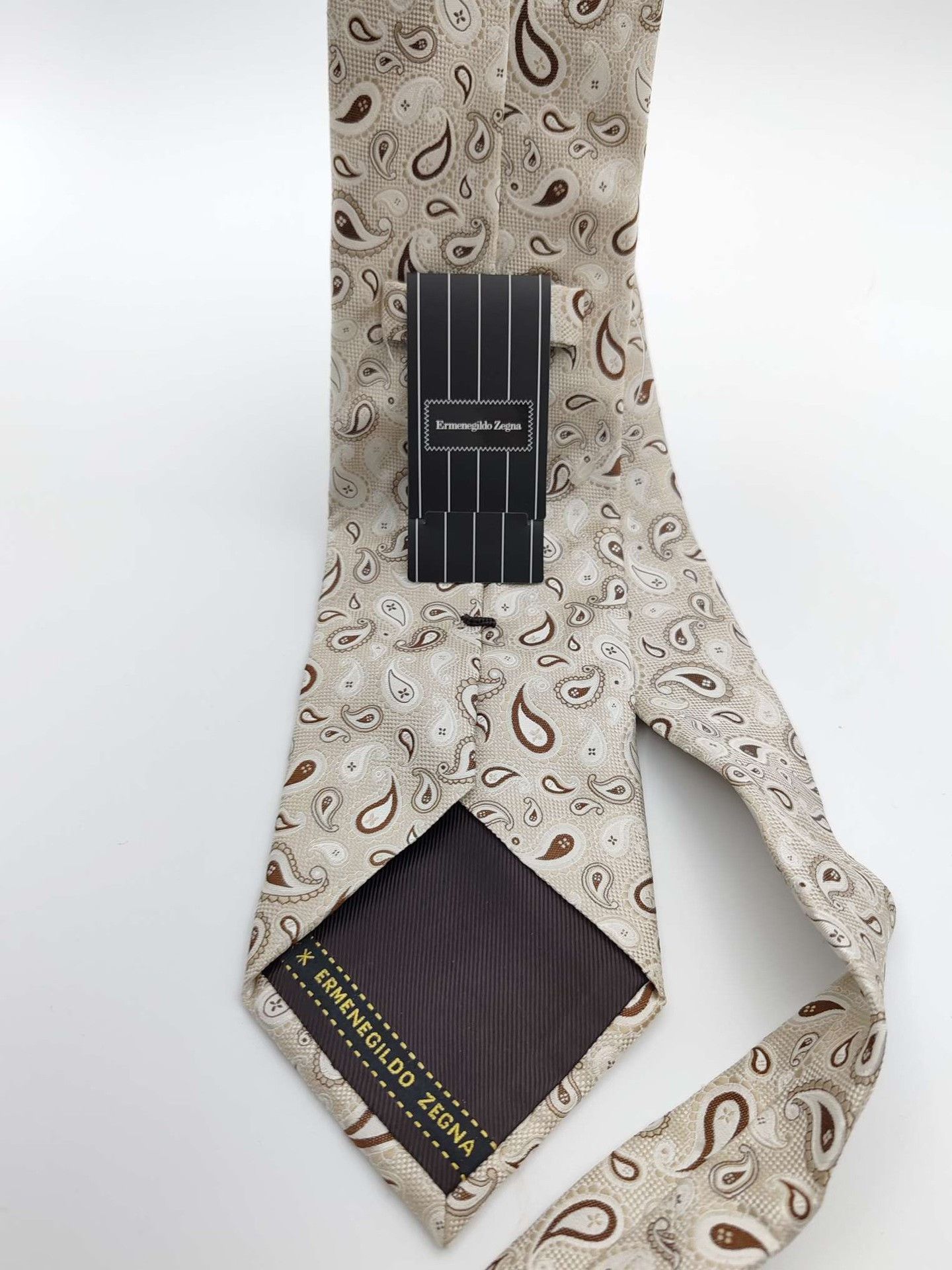 Ermenegildo Zegna Ermenegildo Zegna Paisley Tie One Size Size ONE SIZE - 2 Thumbnail