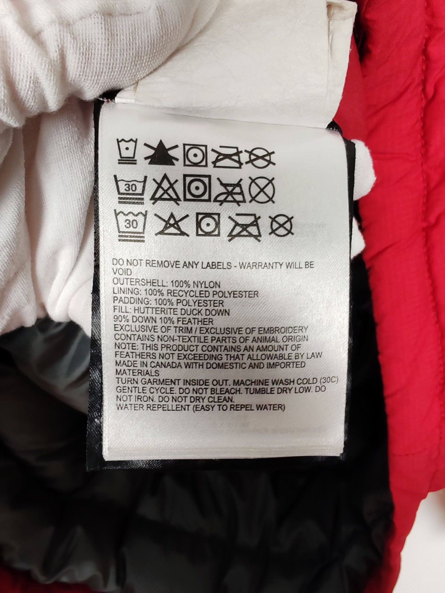 Canada Goose Canada Goose Red Down Jacket Size M Size US M / EU 48-50 / 2 - 8 Thumbnail