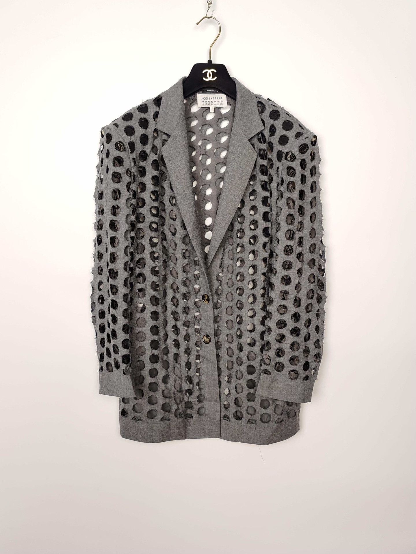 Maison Margiela Maison Margiela Laser Cut Blazer Size 36 Size XS / US 0-2 / IT 36-38 - 2 Thumbnail
