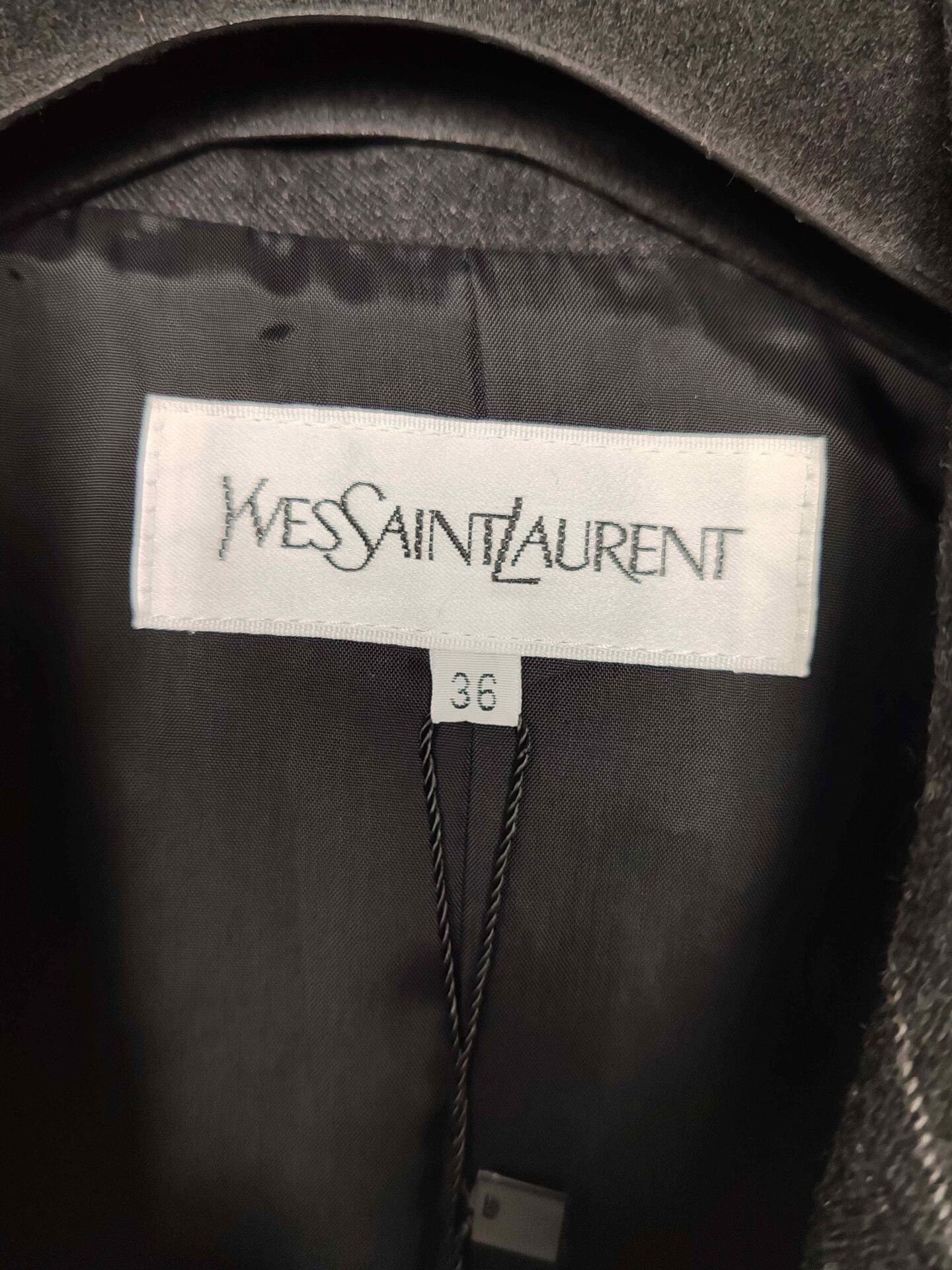 Saint Laurent Paris Saint Laurent Pinstripe Wool Blazer Size 36 Size XS / US 0-2 / IT 36-38 - 4 Thumbnail