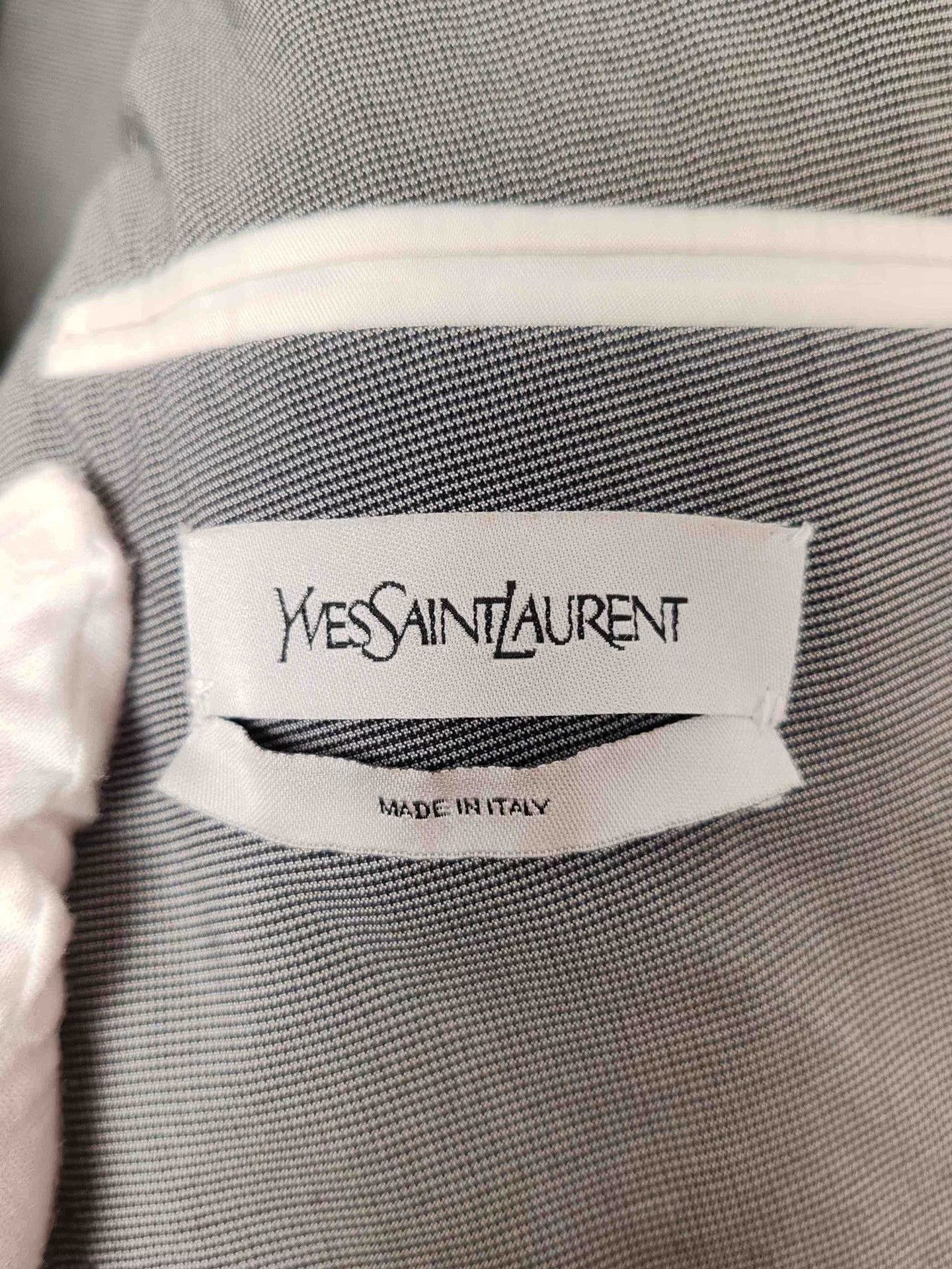 Yves Saint Laurent Yves Saint Laurent Cotton Blazer Size 40R Size 40R - 4 Thumbnail