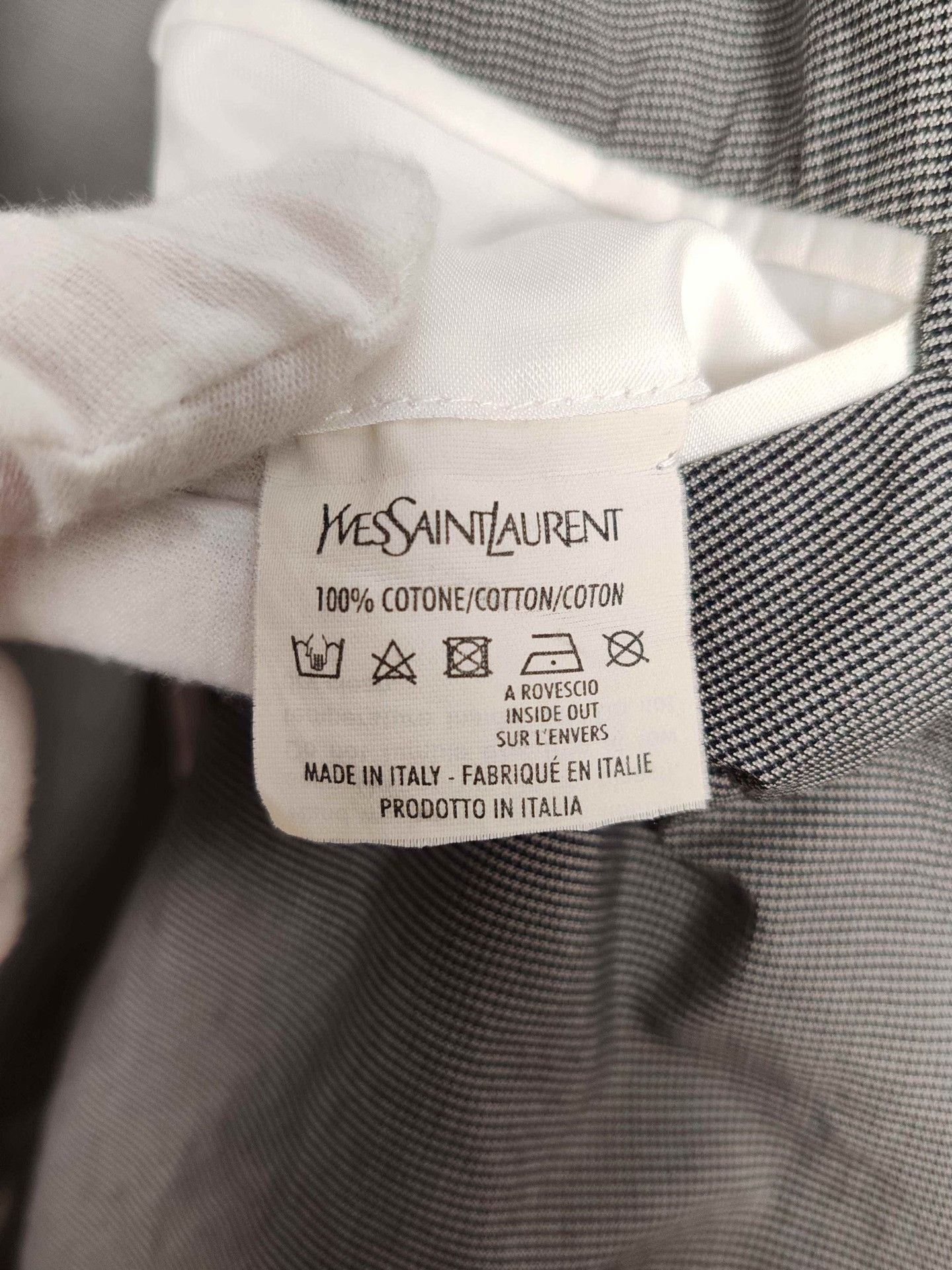 Yves Saint Laurent Yves Saint Laurent Cotton Blazer Size 40R Size 40R - 5 Thumbnail