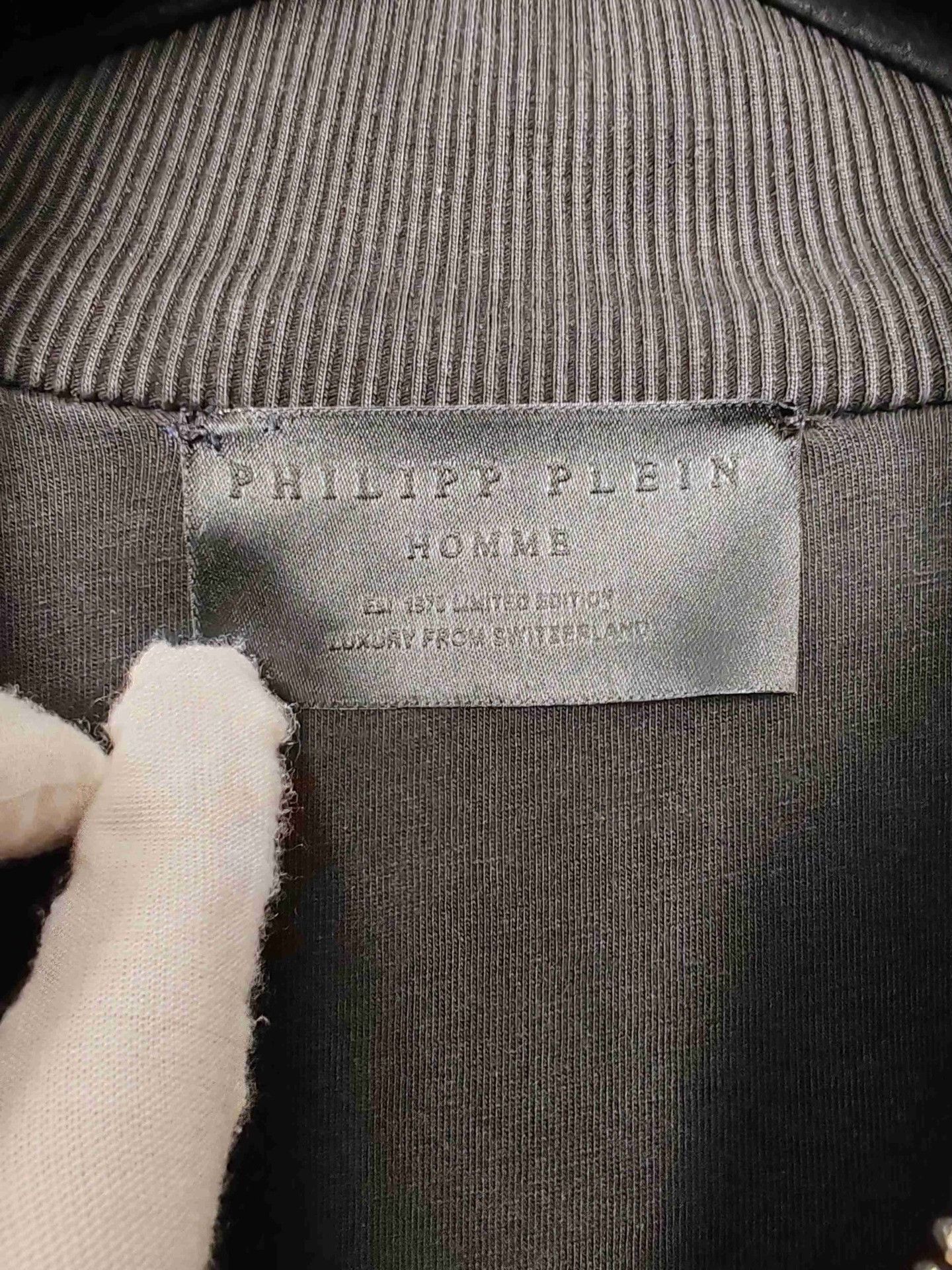 Philipp Plein Philipp Plein Caution Skull Track Jacket Size L Size US L / EU 52-54 / 3 - 4 Thumbnail