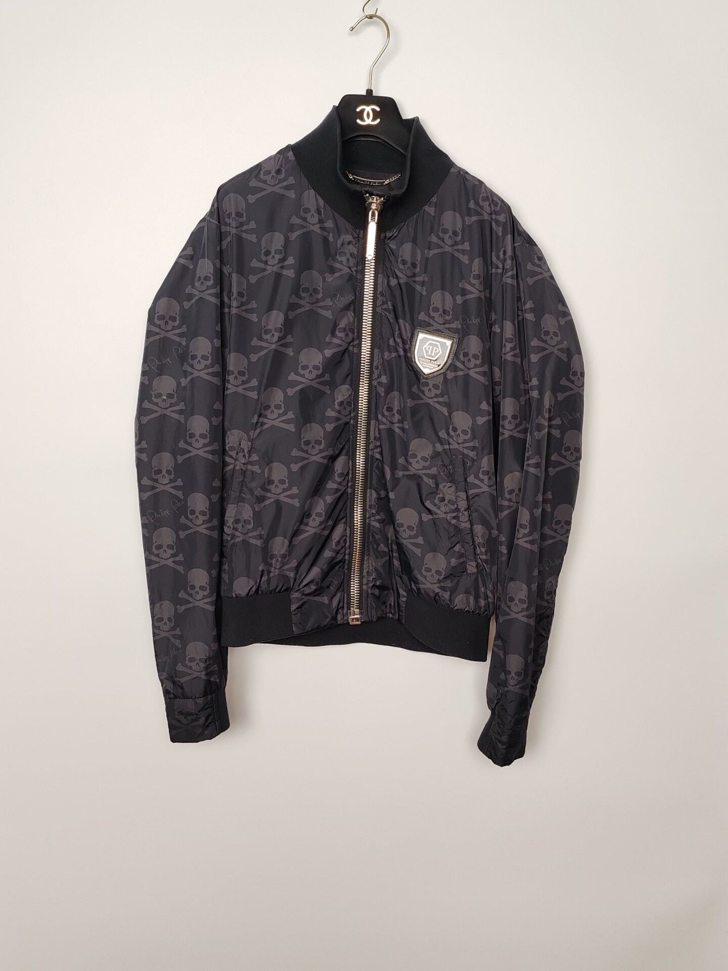 Philipp Plein Philipp Plein Skull Print Bomber Jacket Size L Size US L / EU 52-54 / 3 - 2 Thumbnail