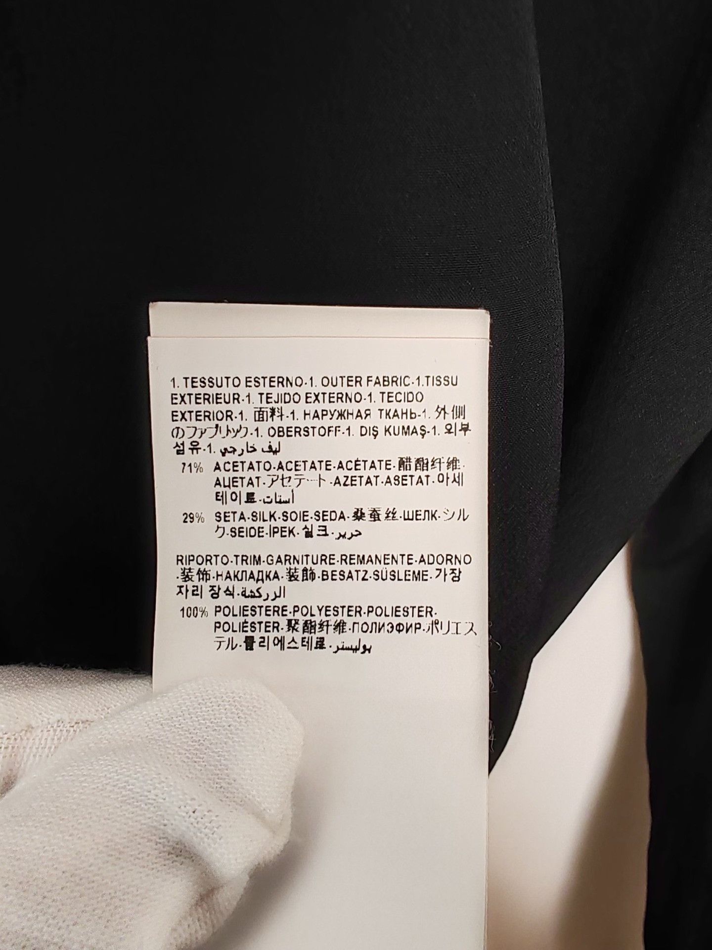 Versace Versace Silk Blend Logo Button Up Shirt Size 38 Size XS / US 0-2 / IT 36-38 - 8 Thumbnail