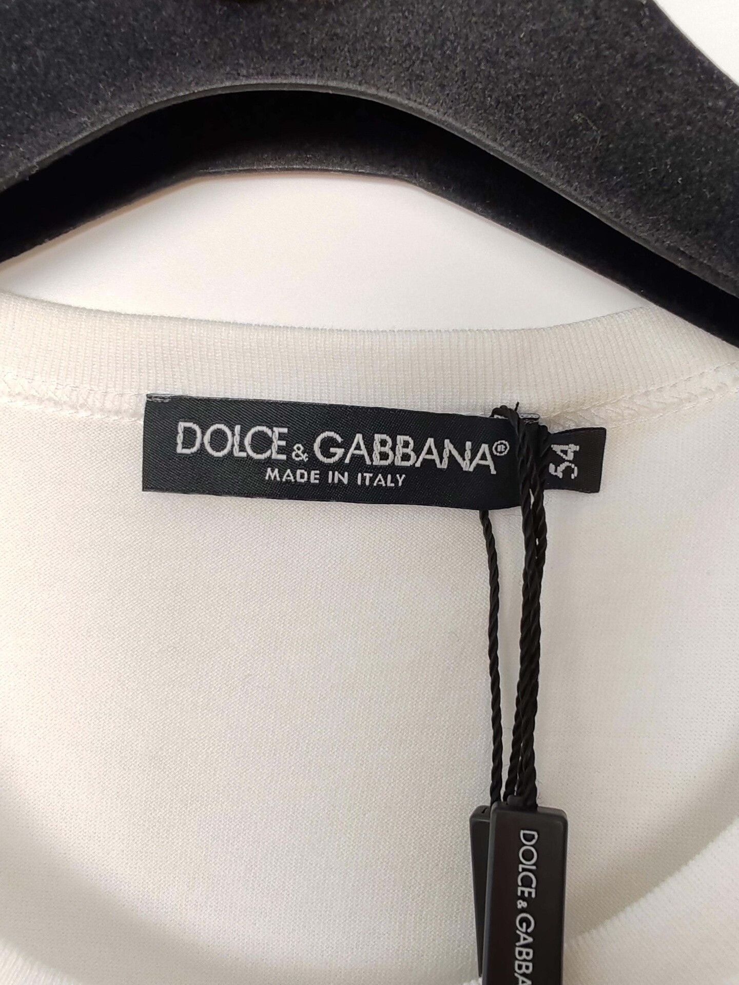 Dolce & Gabbana Dolce & Gabbana Sequin Logo T-Shirt Size L Size US L / EU 52-54 / 3 - 4 Thumbnail